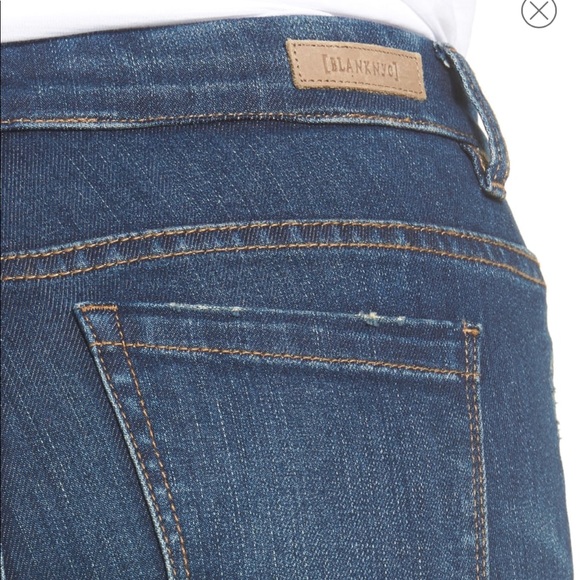 BLANKNYC Ripped Mid Rise Skinny Ankle Jeans - Picture 5 of 8